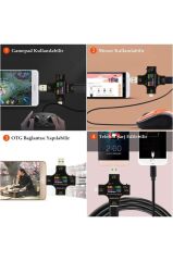 USB Tester Voltmetre Ampermetre Akım Göstergesi Multimetre Test Cihazı OTG Dest