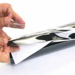 5D Siyah Ultra Parlak Karbon Folyo Hava Kanallı Koruma Jelatinli