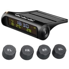 Solar DC 5V Araç Lastik Basınç Ölçme - İzleme Sistemi Özellikleri