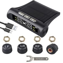 Solar DC 5V Araç Lastik Basınç Ölçme - İzleme Sistemi Özellikleri