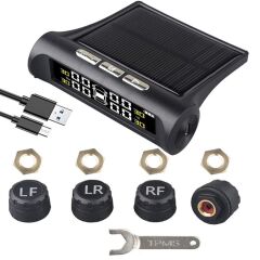Solar DC 5V Araç Lastik Basınç Ölçme - İzleme Sistemi Özellikleri