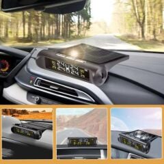 Solar DC 5V Araç Lastik Basınç Ölçme - İzleme Sistemi Özellikleri