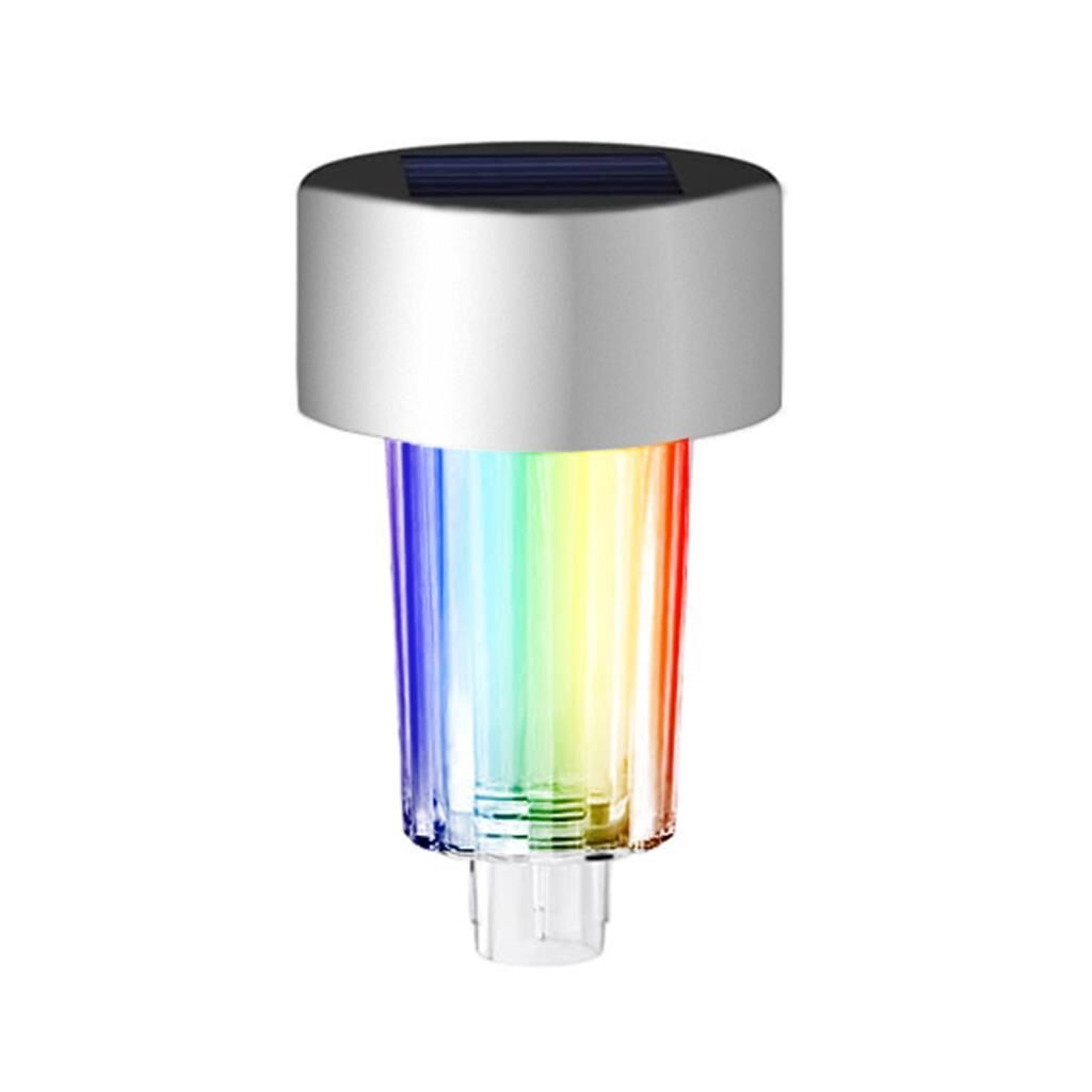 Metal Gövdeli̇ Dc 5v Rgb Solar Balkon-havuz-bahçe Lambasi (6'li Paket)