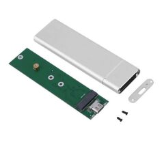 M.2 Sata SSD Ngff To Type C USB 3.0 B-Key Mini Çevirici Adaptör Harici Harddisk Kutusu
