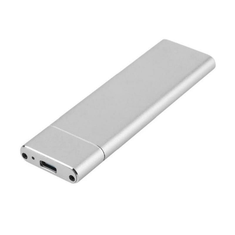 M.2 Sata SSD Ngff To Type C USB 3.0 B-Key Mini Çevirici Adaptör Harici Harddisk Kutusu