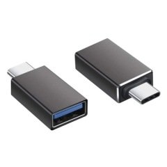 Type-C Otg Dönüştürücü- USB Çevirici - Siyah