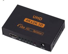 4 Port Uhd 4k Hdmi Switch Ekran Monitör Splitter Çoklayıcı Çoğaltıcı
