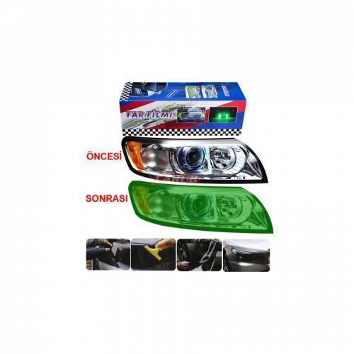CARUB Far-Stop Filmi 30 CM X 1 M Yeşil