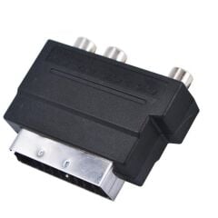 Scart To Rca Skart Tos Av Svideo Çevirici Set + Rca Kablo + Scart Kablo