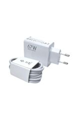 Turbo Hızlı Şarj Cihazı 67W Type-C Kablo Seti