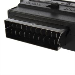 Scart To Rca Skart Tos Av Svideo Çevirici Set + Rca Kablo