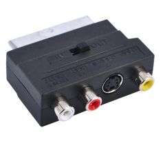 Scart To Rca Skart Tos Av Svideo Çevirici Set + Scart Kablo