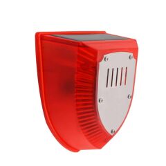 Köpek Si̇lah Sesli̇ Hayvan Kovucu Alarm Ci̇hazi Gece Çalişir Solar Panelli̇