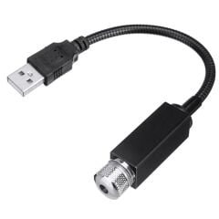 Usb Araç İçi̇ Dekorati̇f Mor Led Işik