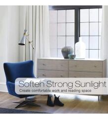 UV Engelleyici Cam Kumlama Folyosu Buzlu Cam Film Gerçek Kumlama 152 cm x 5 Metre