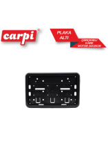 Plaka Altı Kare 24x15 Motor Çerçeveli Siyah