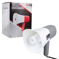 Notel 918l 25 Watt Bluetooth-usb-si̇ren-ses Kayit Özeli̇kli̇ Dahi̇li̇ Bataryali Mi̇ni̇ El Ti̇pi̇ Megafon