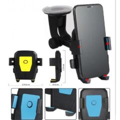 Araç İçi Cam ve Torpido Vantuzlu Telefon Tutucu CM-234