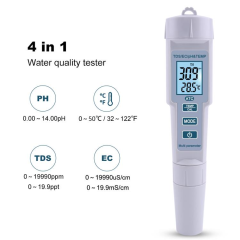 PH-686 4'ü 1 arada PH Metre TDS EC ve Sıcaklık Ölçer