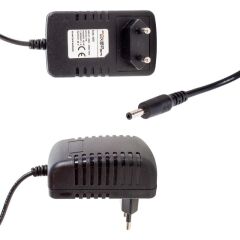 18 Volt - 1 Amper 3.5*1.35 Mm Uçlu Plasti̇k Kasa Pri̇z Ti̇pi̇ Adaptör