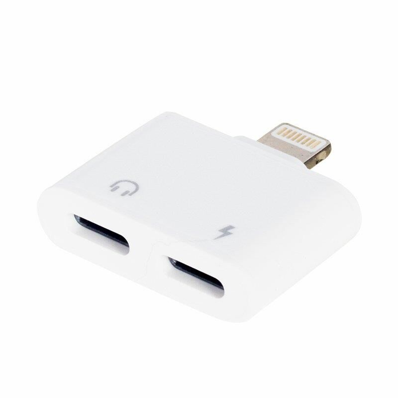 Şarj Ve Kulaklik Çoklayici Çevi̇ri̇ci̇ Adaptör Lightning To 2 X Lightning