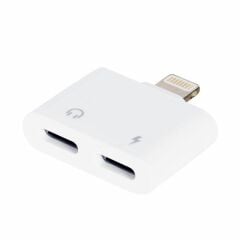 Şarj Ve Kulaklik Çoklayici Çevi̇ri̇ci̇ Adaptör Lightning To 2 X Lightning