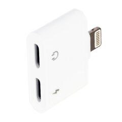 Şarj Ve Kulaklik Çoklayici Çevi̇ri̇ci̇ Adaptör Lightning To 2 X Lightning
