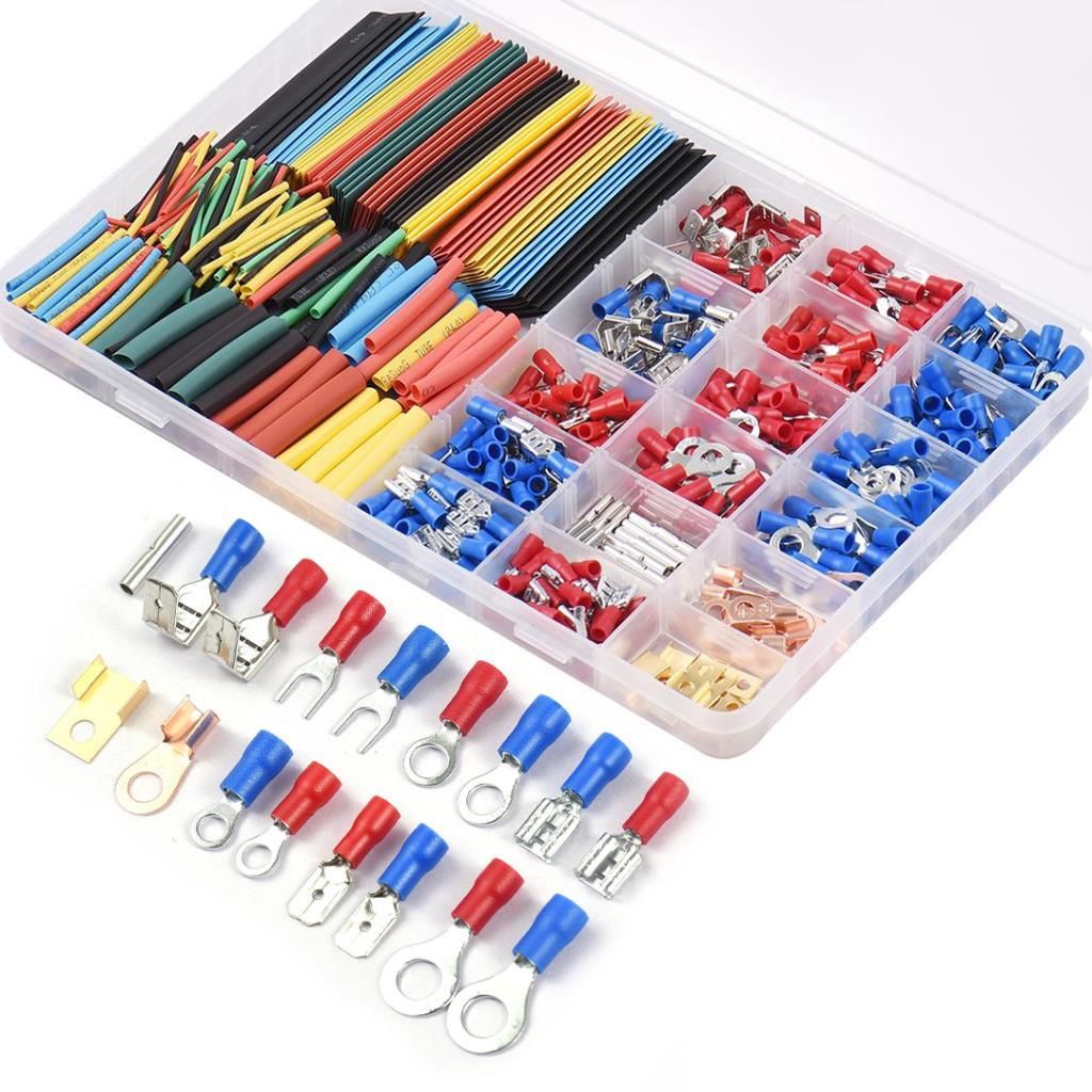 Muhteli̇f Ölçülerde Kablo Pabuç + Daralan Makaron (678 Parça)