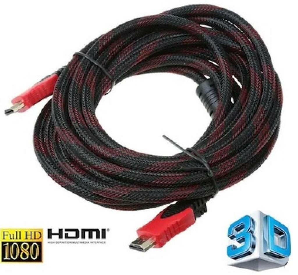 HDMİ Kablosu 20 Metre LCD Laptop 4K FHD Ara Bağlantı Erkek-Erkek TV Kablo Ps3 Ps4 Xbox