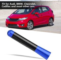 Uni̇versal Mavi̇ Karbon Fi̇ber Oto Çubuk Radyo Anteni̇ 12 Cm.