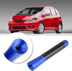 Uni̇versal Mavi̇ Karbon Fi̇ber Oto Çubuk Radyo Anteni̇ 12 Cm.