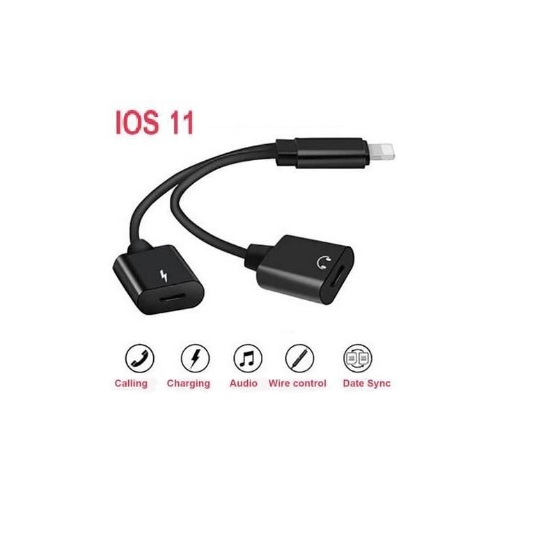 Lightning Kulaklık Şarj Çoklayıcı Çevirici Dönüştürücü Adaptör