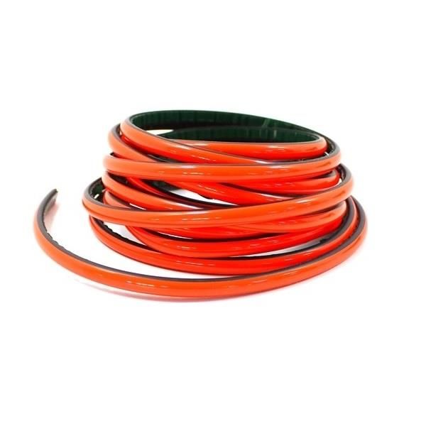 6 MM Jant Çevresine Sportif Turuncu Oranj Şerit 3  Metre