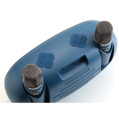 Tg Tg542dk Usb/sd/fm/bluetooth Destekli Taşınabilir 2 El Mikrofonlu Led Işıklı Wıreless Hoparlör