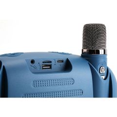 Tg Tg542dk Usb/sd/fm/bluetooth Destekli Taşınabilir 2 El Mikrofonlu Led Işıklı Wıreless Hoparlör