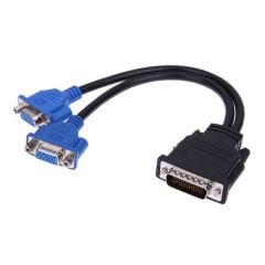 Vga Splitter Kablo - 59 Pin Dvi to 2 Vga Çevirici